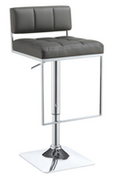 Adjustable Bar Stool Chrome And Black