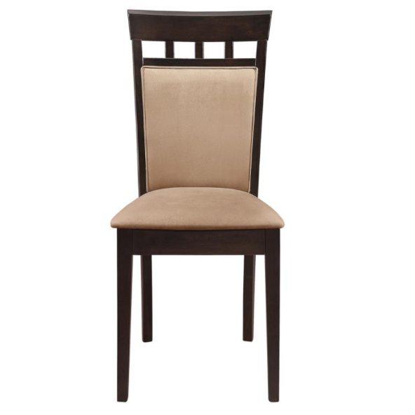 Gabriel Rectangular Dining Room Set Cappuccino. 5 PC SET