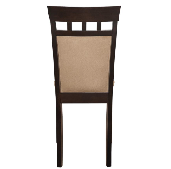 Gabriel Rectangular Dining Room Set Cappuccino. 5 PC SET