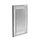LED Lighting Frame Mirror Silver