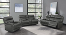 Longport 3-Piece Upholstered Power Living Room Set Dark Brown