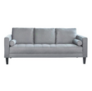Lennox Track Arm Upholstered Loveseat Charcoal