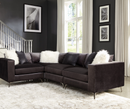 Schwartzman Removable Cushion Sectional Charcoal