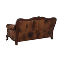 Victoria Rolled Arm Sofa Tri-Tone And Warm Brown