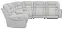 Garnet 6-Piece Modular Power^2 Sectional Light Grey
