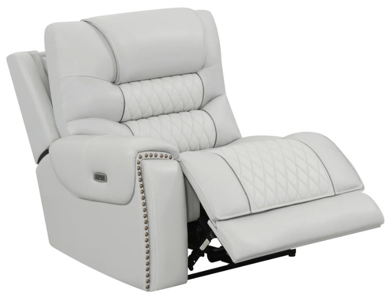 Garnet 6-Piece Modular Power^2 Sectional Light Grey