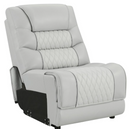 Garnet 6-Piece Modular Power^2 Sectional Light Grey