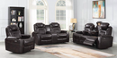Korbach 3-Piece Power^2 Living Room Set Espresso