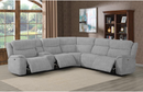 Wagner 6-Piece Modular Power^2 Sectional Light Grey
