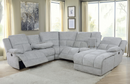 Belize 6-Piece Pillow Top Arm Motion Sectional Grey