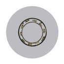 Lindsey Round Glass Top Dining Table Sunny Gold