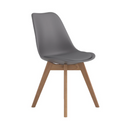 Breckenridge Rectangle Dining Room Set Matte White And Natural Oak.