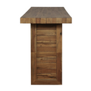 Rectangular Bar Table Varied Natural. 5 PC Set