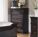 Cambridge Queen Panel Bed Cappuccino And Brown