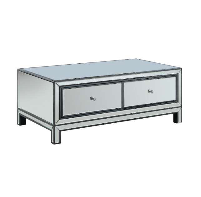 Coffee Table Black Titanium And Silver
