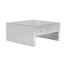 Square Coffee Table Silver