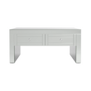 Square Coffee Table Silver