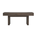 Rectangle Coffee Table With Hidden Storage Wheat Brown