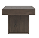 Rectangle Coffee Table With Hidden Storage Wheat Brown
