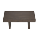Rectangle Coffee Table With Hidden Storage Wheat Brown