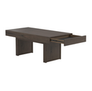 Rectangle Coffee Table With Hidden Storage Wheat Brown