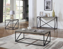 Rectangular Coffee Table Sonoma Grey. 3 PC SET