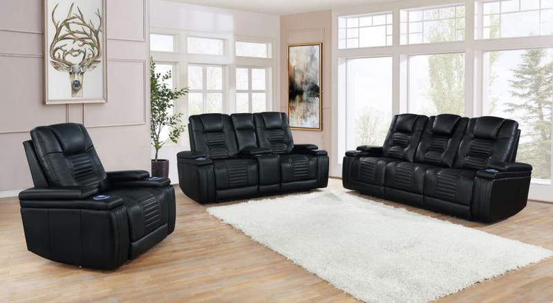 Dual Power Black. 3 Pc Set