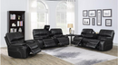 Willemse Motion Sofa With Drop-Down Table Dark Brown