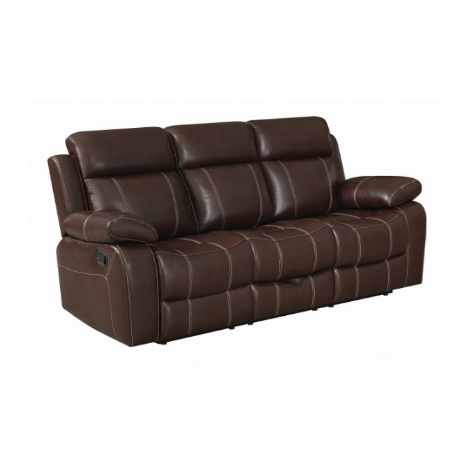 Myleene Motion Sofa With Drop-Down Table Chestnut