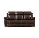 Myleene Motion Sofa With Drop-Down Table Chestnut