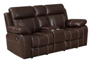 Myleene Motion Sofa With Drop-Down Table Chestnut