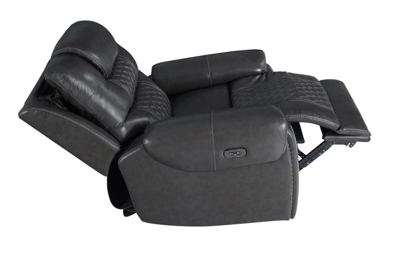 North Cushion Back Power^2 Sofa Charcoal