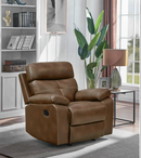 Damiano Button Tufted 3 PC Motion SET Tri-Tone Brown