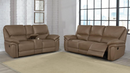 Brown Motion Living Room. 3 PC SET