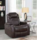 Korbach 3-Piece Power^2 Living Room Set Espresso