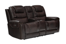 North Cushion Back Power^2 Sofa Dark Brown