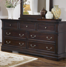 Cambridge Queen Panel Bed Cappuccino And Brown