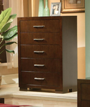 Jessica Queen Platform Bed With Rail Seating Cappuccino