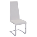 Wexford Glass Top Dining Table With Extension Leaves Chrome