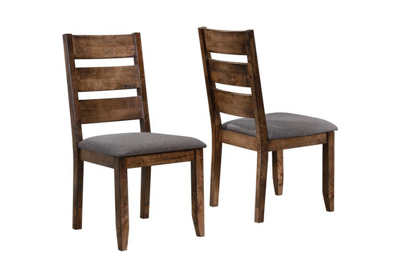 Alston X-Shaped Dining Room Set Knotty Nutmeg.