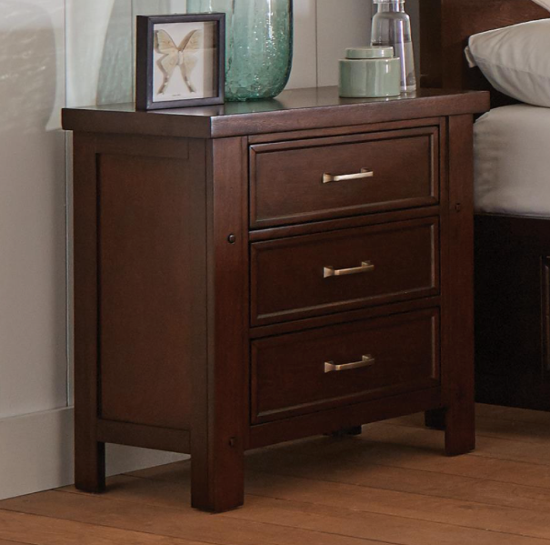 Barstow Queen Storage Bed Pinot Noir