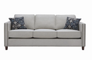 Coltrane Upholstered Sofa With Nailhead Trim Putty