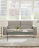 Glenmark 3-Piece Track Arm Living Room Set Taupe