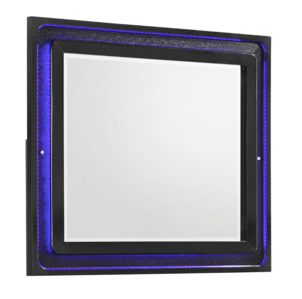 Penelope 5-Piece Queen Bedroom Set Midnight Star And Black