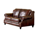 Princeton Rolled Arm Sofa Burgundy