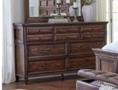 Avenue 5-Piece Easter King Bedroom Set Weathered Burnished Brown