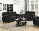 Clemintine Upholstered Sofa With Nailhead Trim Graphite