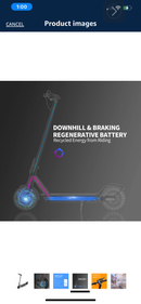 S2 Pro Electric Scooter - 10" Solid Tires - 25 Miles Long-range & 19 Mph Folding Commuter Electric Scooter for Adults