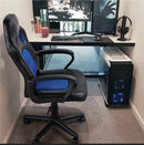 Leather Executive Office Desk Chair Ergonomic Swivel Computer Chair Gaming Chair