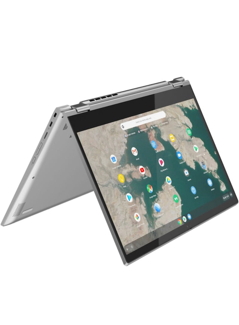 Lenovo - C340-15 2 in 1 15.6 “  Touch Screen  Chromebook- Intel Core 3- 4 GB Memory - 64 GB eMMC  Flash Memory- Mineral Gray